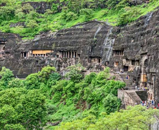 The Ajanta caves in India. Source: mukulbanerjee / Adobe Stock