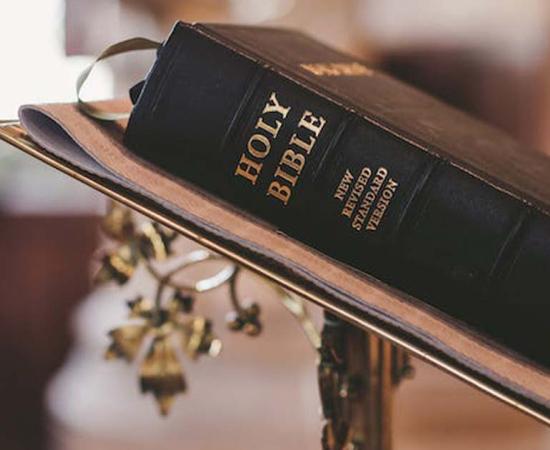 The Bible tells an overall story about the history of the world.  Source: Pixabay/Pexels/The Conversation