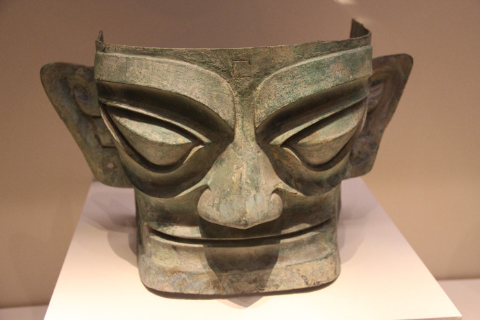 Shang Bronze Mask from Sanxingdui