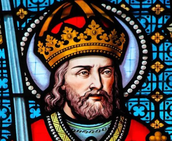 Charlemagne (Charles the Great), Holy Roman Emperor.