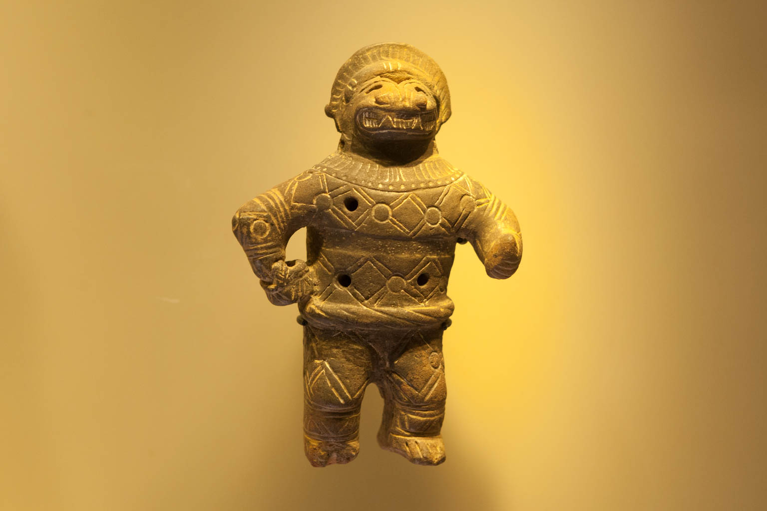 Gold Figurine - Museum of Gold, Bogota, Colombia