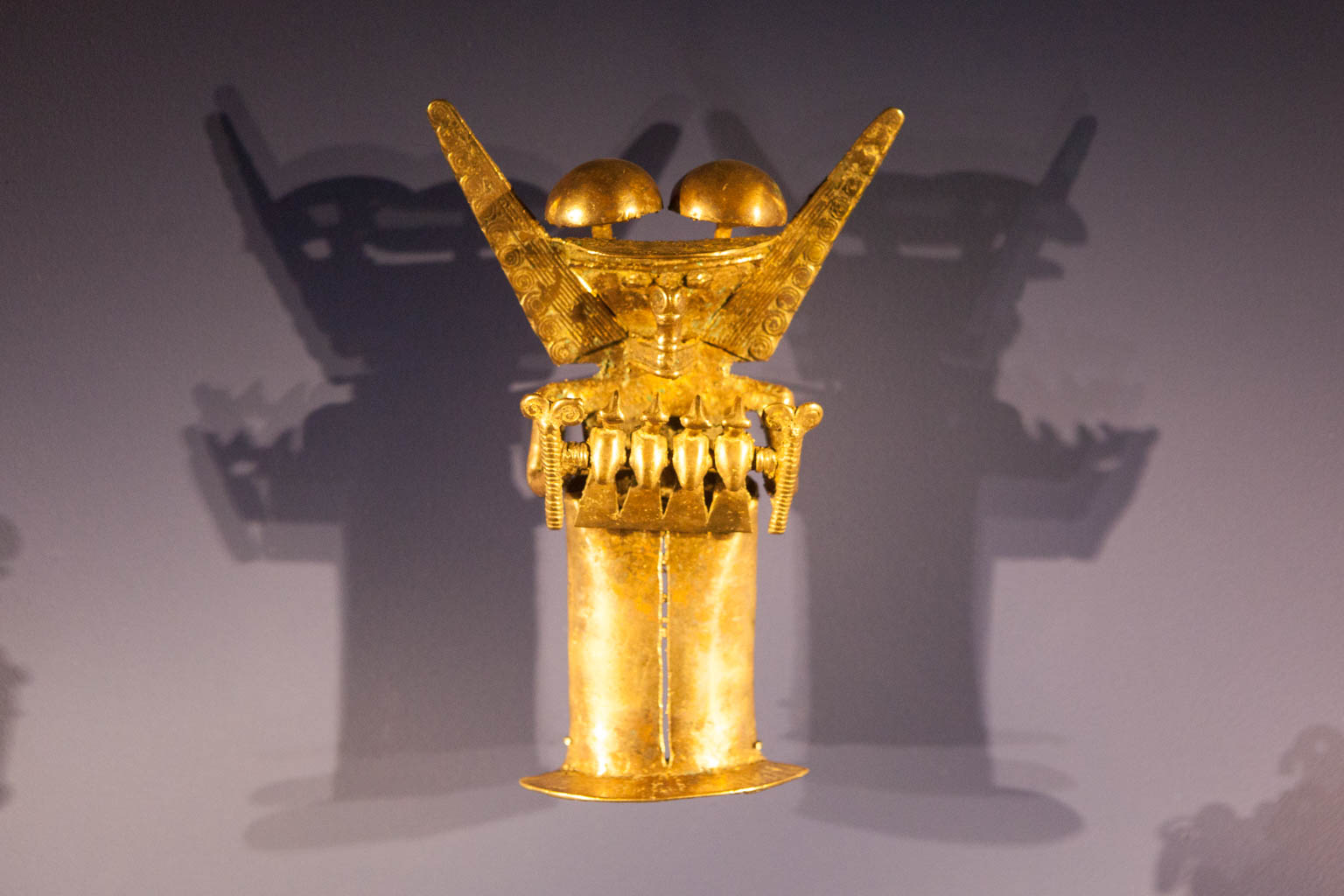 Gold Figurine - Museum of Gold, Bogota, Colombia