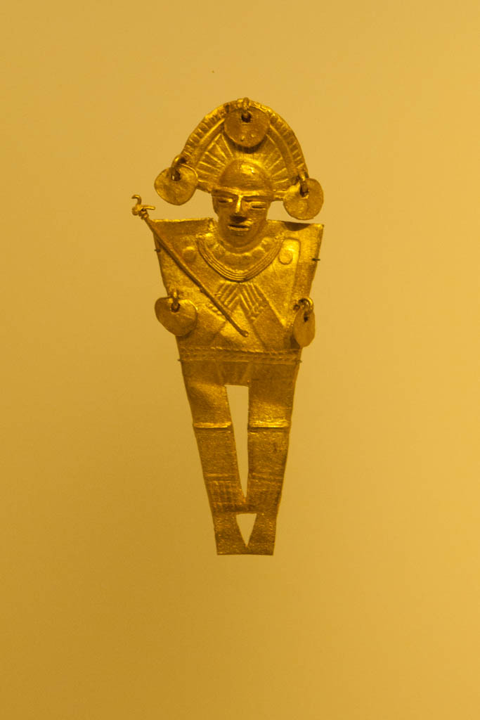 Gold Figurine - Museum of Gold, Bogota, Colombia
