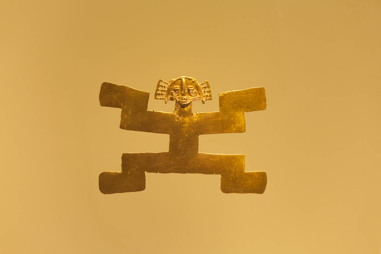 Breast plate - Museum of Gold, Bogota, Colombia