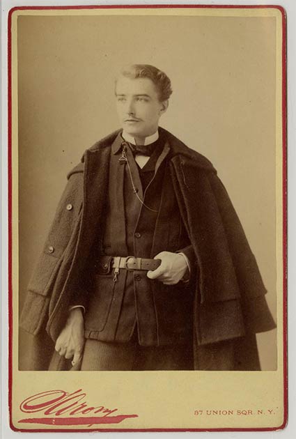 Edward Heron-Allen suffered from the supposed curse of the Delhi purple sapphire. (Wake Forest University Library)