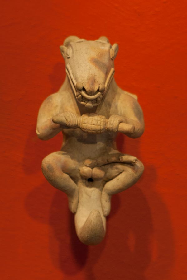 Shaman Fingurines and their transformations (Quito Museum, Ecuador)