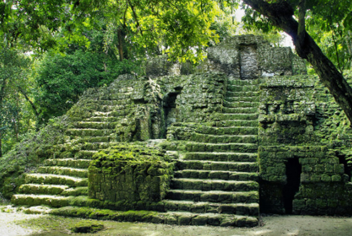 Small pyramid Tikal