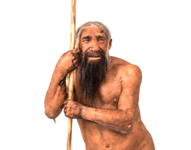 Neanderthal reconstruction at MUSE