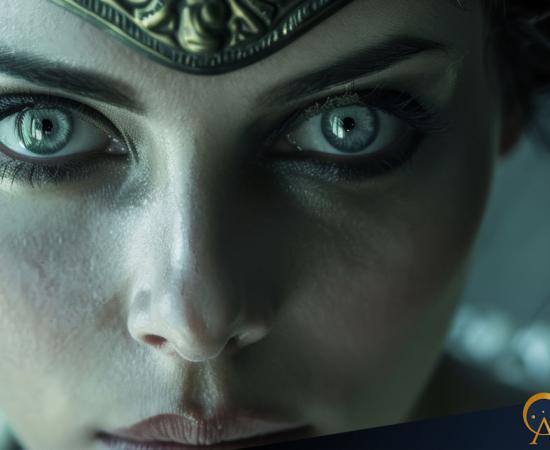AI image of mythological queen Hera.