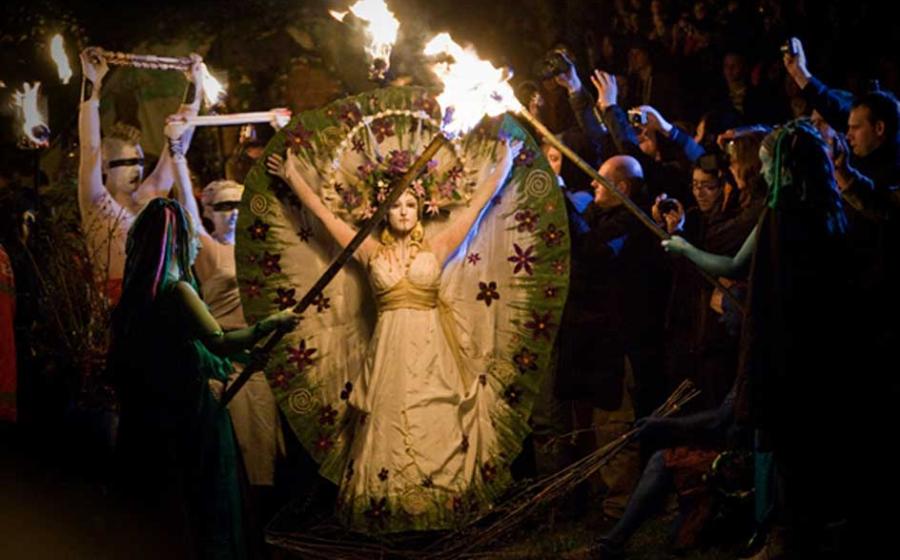 Beltane Fire Festival Celebrations.
