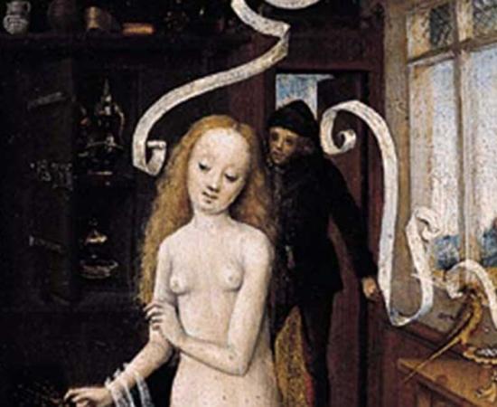 Rhineland Master. Love Magic, 1470s. Museum für bildende Künste, Leipzig.