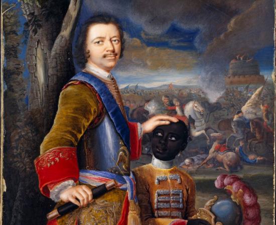 Portrait of Tsar Peter 'the Great' of Russia.