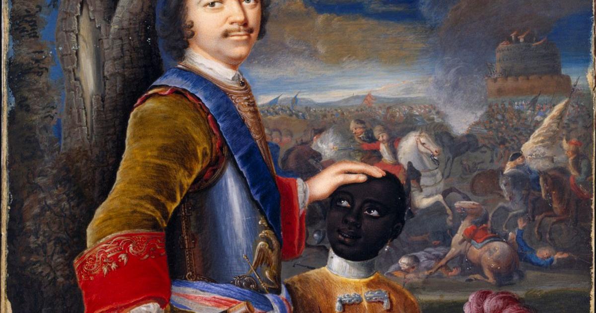 Portrait of Tsar Peter 'the Great' of Russia.