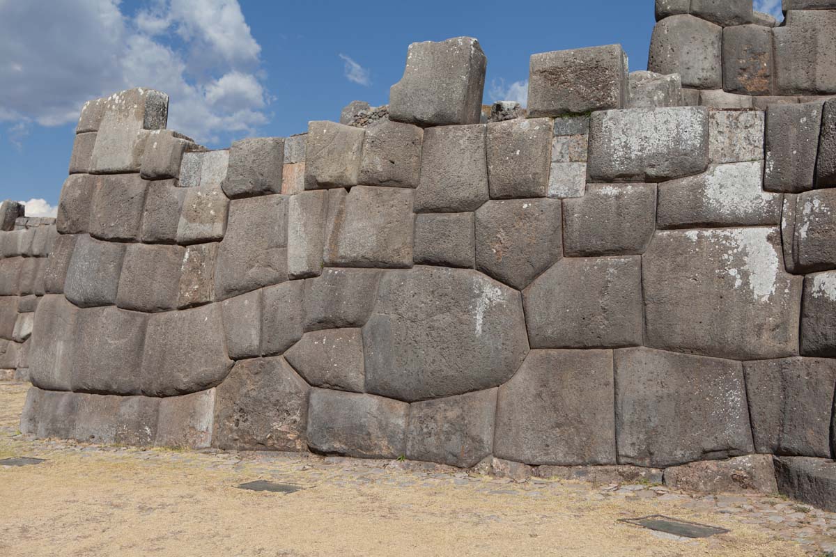 The walls of Saksaywaman, Cusco, Peru.