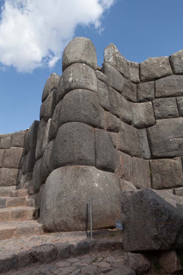 The walls of Saksaywaman, Cusco, Peru.