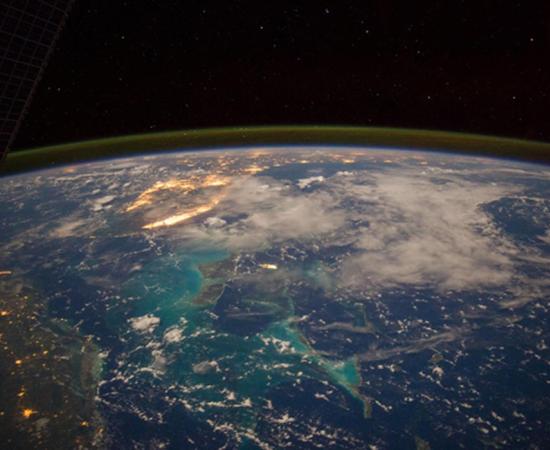 The Caribbean Sea from space 