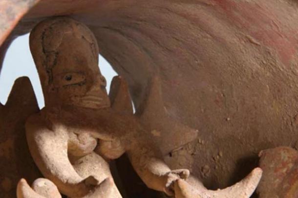 The Lady of the Spiked Throne refers to a mysterious artifact from the Indus Valley civilization that has been dated to the 3rd millennium BC