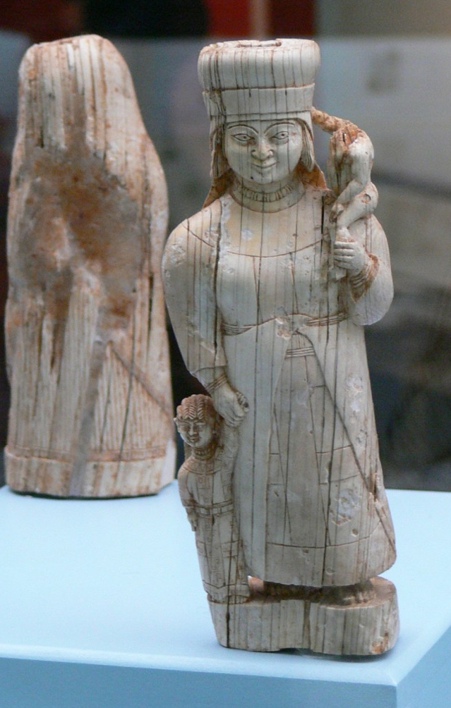 Antalya Archaeological Museum. Ivory sculpture 